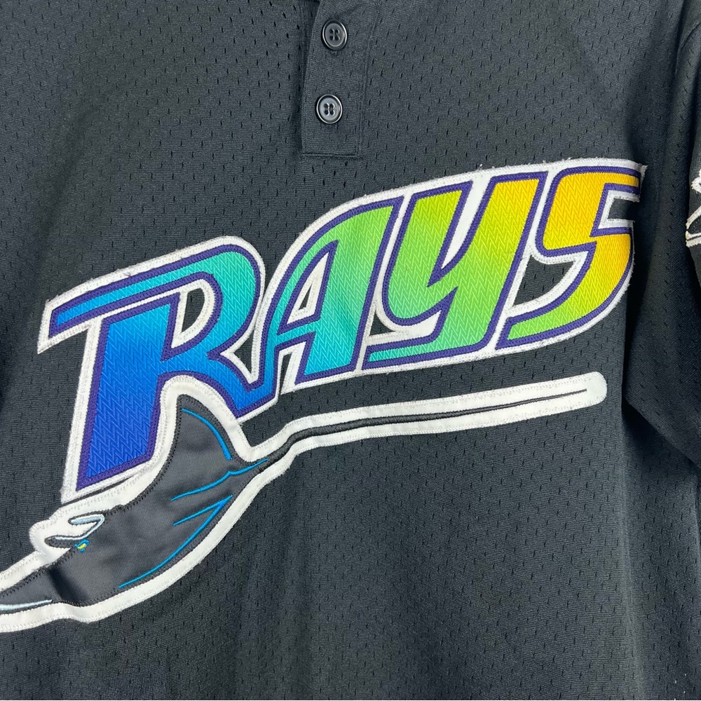 Tampa Bay Rays MLB Cooperstown Mitchell & Ness Boggs Jersey Medium - Picture 3 of 9